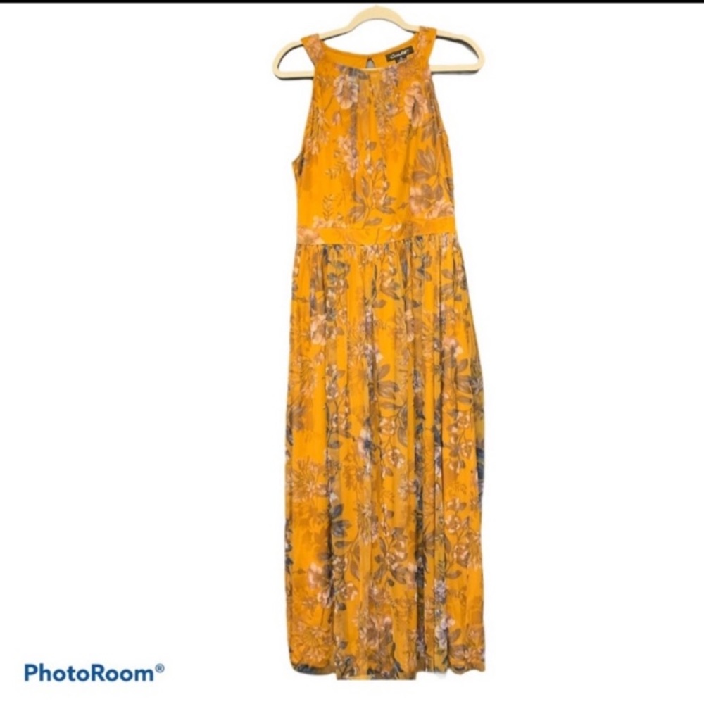 Candalite Sleeveless, Floral, Flowy Dress